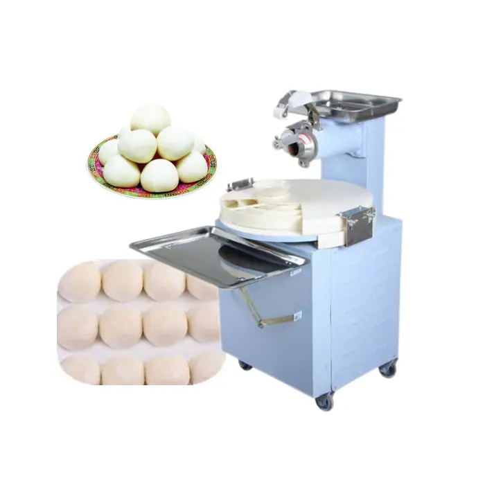 Divisor de bolas de masa de panadería de 60-150g, máquina cortadora de masa de pizza redonda, cortadora de bolas de masa formadora de Momo rodante