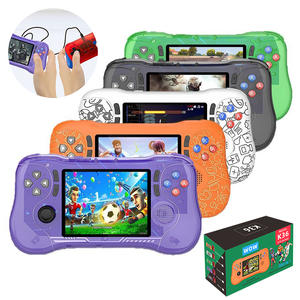 เครื่องเล่นเกมพกพา K36 พร้อม CE FCC Rohs คอนโทรลเลอร์ภายนอกและช่องต่อทีวี  รวมเกมคลาสสิก <span class=keywords><strong>800</strong></span> เกมในตัว จอยสติ๊ก รองรับผู้เล่นสองคน - Product Image 1