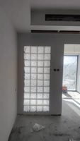 Bloc de verre creux clair carré antique de haute qualité décoration de bâtiment multifonctionnelle utilisée pour la décoration murale de fenêtre