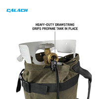 Sac de rangement pour bouteille de propane avec poignée, housses de protection pour cartouches de propane, sacs de transport pour bouteilles de gaz pour accessoires de barbecue en extérieur