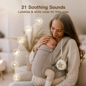 HiFiD Nuevo W39C Sensor Inteligente de Detección de Llanto, 21 Sonidos Relajantes, Luz Nocturna de 8 Colores, Máquina de Ruido Blanco para Bebés para Dormir - Product Image 4