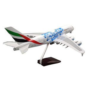 Modelo de Avión Decorativo Airbus A380 <span class=keywords><strong>EXPO</strong></span> 2020 <span class=keywords><strong>DUBAI</strong></span> EAU a Escala 1:160 de 46 cm - Product Image 6
