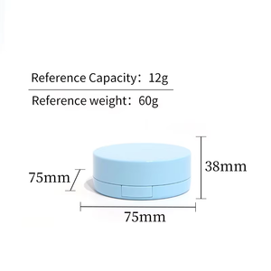 กล่องบรรจุภัณฑ์เครื่องสำอางแบบพลิกเปิดได้ พร้อมเบาะลม สำหรับบีบีครีม รองพื้นชนิดน้ำ วัสดุ ABS+PP สีดำ - Product Image 4