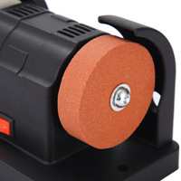 Mini-meuleuse d'établi robuste pour le polissage des bords de bois et la finition des surfaces