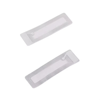 Étiquettes RFID flexibles en gros 8,2 MHz 19x65mm, étiquettes antivol à code-barres, approuvées CE/ISO, garantie de deux ans pour les supermarchés