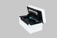 Impresora de Etiquetas Térmicas Inalámbrica VTR VTR-TB41 Blanca de 110 mm con Adhesivo para Etiquetas de Dirección, Impresora de Códigos de Barras BT de 203 dpi, 1 Año de Garantía, SDK en Stock