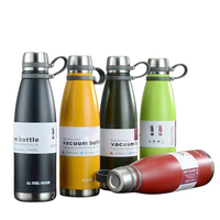 Bouteille isotherme portable en acier inoxydable 304 pour le sport, double ouverture, pour voyage – Grande Vente