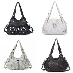 Y2k Vintage moteur sac à bandoulière grande capacité rétro Grunge haute qualité luxe concepteur PU <span class=keywords><strong>cuir</strong></span> fourre-tout - Product Image 2