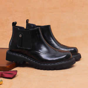 Chaussures plates décontractées et habillées pour hommes en cuir véritable respirant, légères, antidérapantes, idéales pour les affaires et les mariages en extérieur - Product Image 2