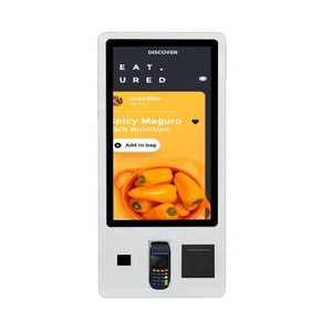 32 Zoll Android & Windows 10 POS-System Interaktiver Restaurant-Selbstbedienungs-Bestellkiosk Zahlungsautomat - Product Image 5