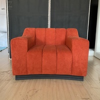 Salon Bureau Réception Fauteuil Salon Nordique Blanc Velours Canapé Simple Fauteuil De Luxe Moderne Boucle Accent Chaise