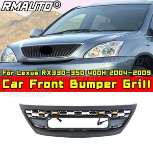 Grille de pare-chocs avant de voiture, grilles de course, calandre pour Lexus RX330-350 400H 2004-2009, kit carrosserie, accessoires automobiles - Product Image 2