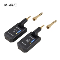 Émetteur-récepteur audio sans fil M-VAVE WS13 5,8 GHz avec étui de charge rechargeable pour guitare, basse et enregistrement vidéo
