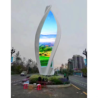 Écran LED extérieur Qiangli P5 Module souple flexible à forme spéciale Écran flexible et écran cylindrique