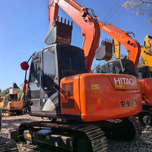 Miniexcavadora usada Hitachi ZX70, excavadora de segunda mano de 7 toneladas, maquinaria de construcción Original japonesa, engranaje de motor central - Product Image 1