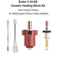 K1 Max / K1 Kit bloc chauffant en céramique de mise à niveau de l'imprimante 3d 300 degrés haute température 300 degrés 600 mm/s impression à grande vitesse