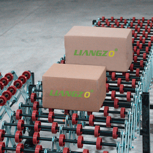 Convoyeur à roues flexibles LIANGZO à gravité, extensible, pour la manutention des colis - Product Image 6