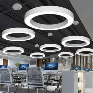 Lampada a Sospensione LED Moderna in Ferro, Forma Rotonda, Misura Media, Attacco E26 per Soggiorno - Product Image 3
