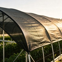 HDPE Hoge Kwaliteit Zwarte Waterdichte Zware Vouwbare Landbouwzonwering voor Groenten
