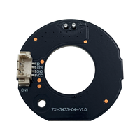 OEM ODM Shenzhen CGX Optoelectronic Technology Inc. Assemblage de carte PCBA LED IR haute puissance 2835 CGX-343304S14H01 1oz Cuivre Caméra CCTV