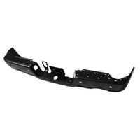 Bumper Belakang OEM WB-182 Hitam Baja Model Bolt-On untuk 2009-2018 untuk 1500 (Tanpa Lubang Sensor Knalpot dan Sensor Parkir)