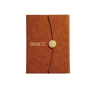 Bán buôn khuyến mại 2026 Nhật ký quà tặng thiết lập mục tiêu tùy chỉnh kế hoạch A5 tiếng Anh mới hàng năm chương trình nghị sự máy tính xách tay với màu sắc Divider Tab trang - Product Image 4