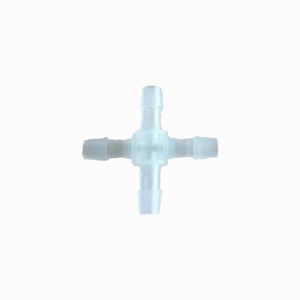 Conector de Plástico Transparente de Cuatro Vías de 5/16 Pulgadas (7.9 mm) Bai Su Yuan, Divisor de Manguera para Accesorios de Acuario - Product Image 2
