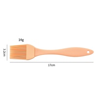 Pinceau de pâtisserie en silicone, pinceau de cuisine, pour pâtisserie, huile, barbecue, résistant à la chaleur, doux et durable, parfait pour la cuisson au barbecue