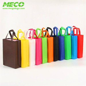 Bolsas de compra reutilizables de tela con estampados coloridos, no tejidas, con logotipos - Product Image 2