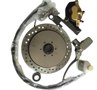 Kit de Freno de Disco Delantero de Acero Inoxidable de Alta Calidad para Motocicleta, Cubierta de Freno de Disco Inferior Negra, Nuevo para Motocicleta CJK750