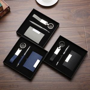 Set de Regalo de Graduación Personalizado con Logotipo, Llavero, Bolígrafo y Cartera con Serigrafía para el Día del Padre o Invitados de Boda - Product Image 3