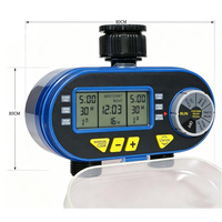 Programmateur d'arrosage pour tuyau d'arrosage, contrôleur d'irrigation programmable avec modes Retard de pluie et Manuel, minuterie d'arrosage automatique pour pelouse et jardin