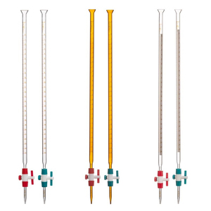 <span class=keywords><strong>Burette</strong></span> acido-base neuve de qualité A avec robinet droit en verre et PTFE - Product Image 5