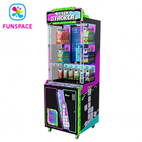 Funspace Factory Vente en gros Machine de jeu d'arcade à monnayeur de compétences de type empileur de briques pour centre de jeux