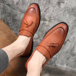 Chaussures habillées décontractées pour homme, style italien de luxe, idéales pour le bureau et les soirées, collection 2024, best-sellers - Product Image 5