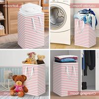 Panier à linge DS2431 75L avec poignées, panier à linge sale, panier à linge pour le rangement du linge, grand panier à linge