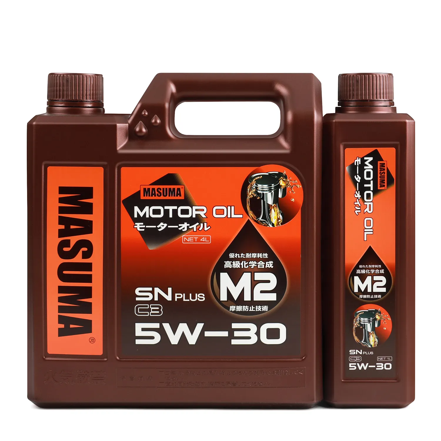 MASUMA lubrificanti totali completamente sintetici auto M2 5 w30 olio motore per auto coreane giapponesi