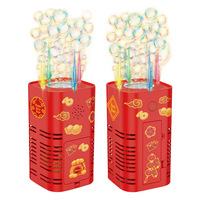 Toyhome nouveau Design électrique Bubble Firework Machines bricolage Simulation réutilisable Fireworks Bubble Machine pour les jouets de plein air