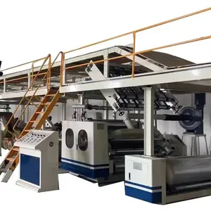 Linha automática de fabricação de papelão ondulado 3 5 7/máquina de papelão ondulado/fábrica de caixas de papelão com Hebei Liheng