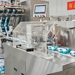 Vollautomatische Hochgeschwindigkeits-Maschine für 30120 Stück nasse Wäsche, Babyauslöschmaschine, Waschtuchmaschine