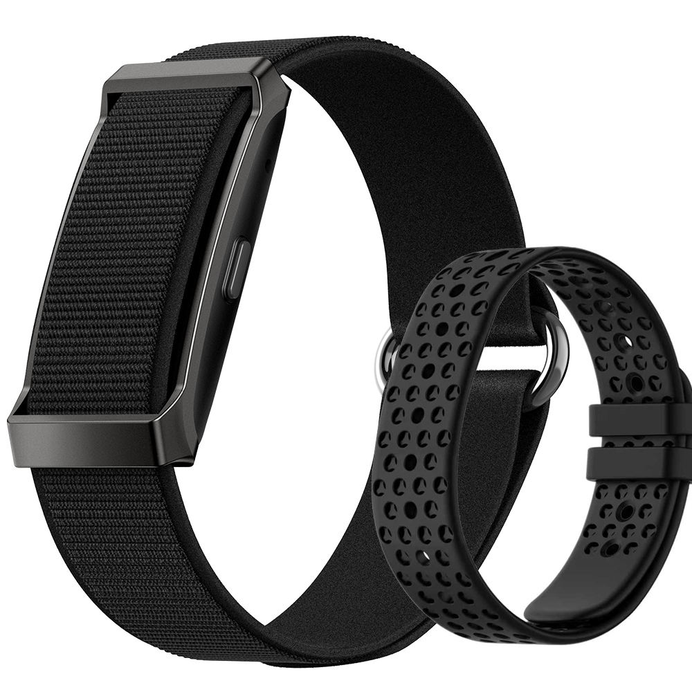 Nylon noir + silicone noir