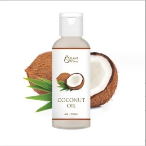 Aceite de coco fraccionado vegetal transfronterizo para comercio exterior, aceite para masajes corporales, aceite para el cabello, en stock, procesamiento y - Product Image 1