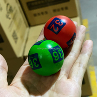 Balle de loterie imprimée haute définition de 40 mm pour les jeux de loterie et les balles de tennis de table, personnalisation prise en charge