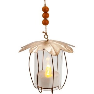 Lanterna Solar LED de Metal Impermeável para Jardim, Decoração de Casa, Escultura para Uso Externo, Artesanato, Luzes Solares para Jardim - Product Image 4