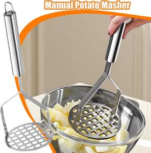 Utensilios de Cocina de Acero Inoxidable Más Populares del 2025: Cortador de Patatas, Prensa de Ajo, Cortador de Frutas y Jengibre para Patatas - Product Image 5