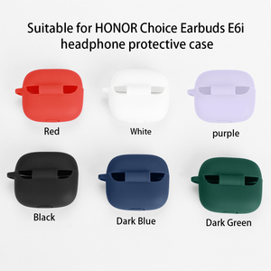 Étui de protection pour écouteurs, étui en silicone pour écouteurs <span class=keywords><strong>Honor</strong></span> Choice E6i, écouteurs sans fil TWS, coque pour écouteurs, pour <span class=keywords><strong>airpods</strong></span> Pro - Product Image 1