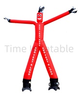 Tube de danseur d'air gonflable personnalisé vent homme vague publicité extérieure géant danseur d'air gonflable