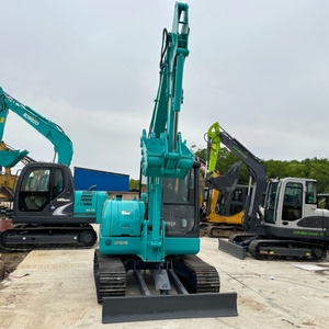 Excavadora Kobelco SK8SR Usada de 8 Toneladas, Venta de Stock Original, Excavadoras Kobelco Usadas SK75-8 SK135 SK55 SK50 Kobelco SK80 Mini Excavadora de Cadenas - Product Image 3