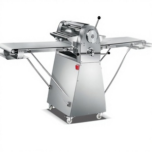 เครื่องรีดแป้งอัตโนมัติระดับมืออาชีพ 0.55 กิโลวัตต์ พับหลายชั้นได้ สำหรับพิซซ่า <span class=keywords><strong>ขนม</strong></span>อบ เบเกอรี่ ประสิทธิภาพสูง - Product Image 1