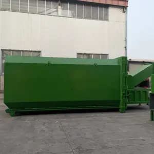Environmentally Friendly Waste Compacting And Sorting Compression Machine For Farm Garbage Compression Equipment